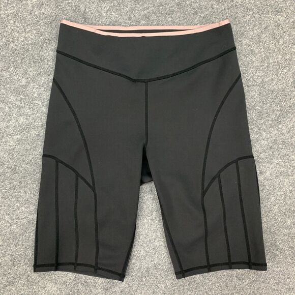 Free People Shorts Womens S Small Black Movement Step Up High Rise Pull On Biker - Picture 2 of 13